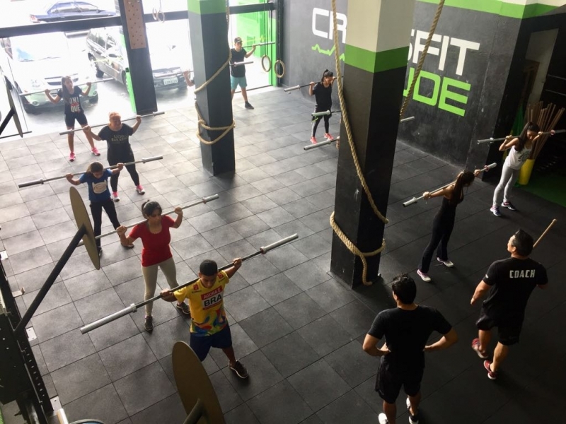 Academia Crossfit com Horário