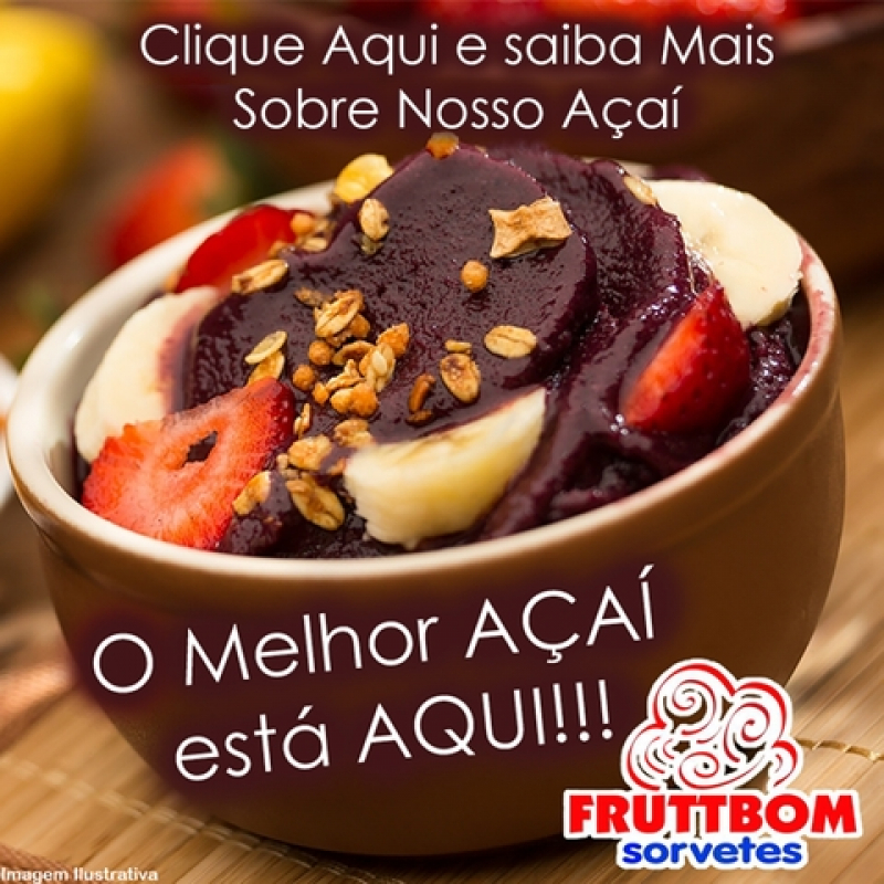 Açaí no Pote para Revenda