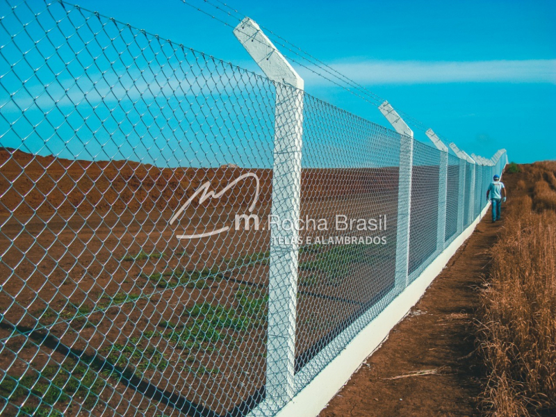 Alambrado para Quadra de Futebol