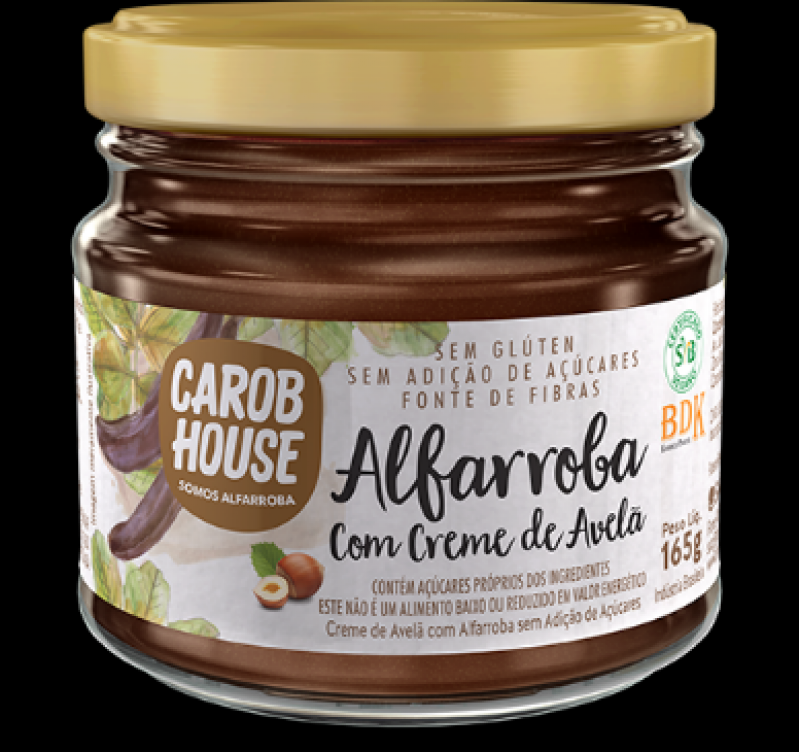 Alfarroba com Creme Avelã