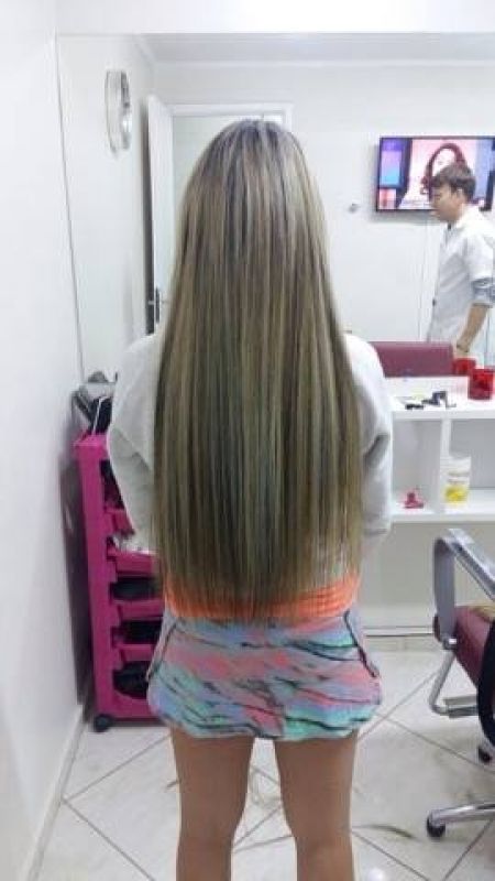 Alongamento de Cabelo Natural