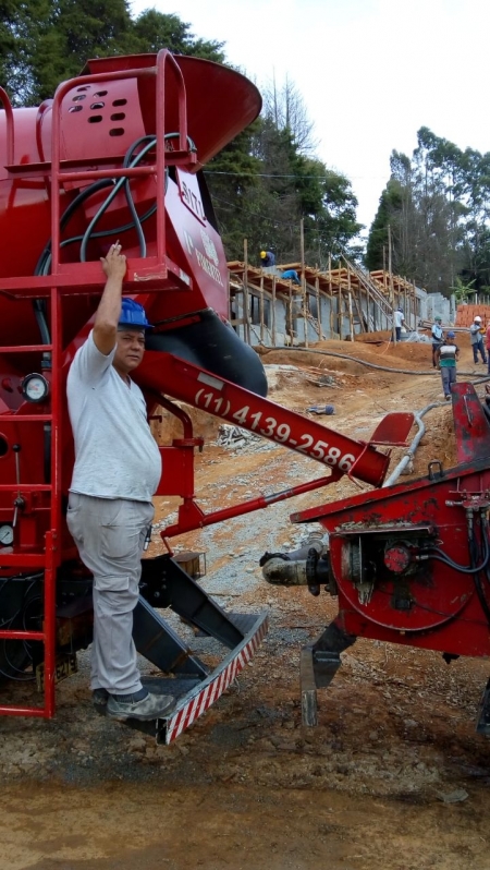 Aluguel de Auto Bomba para Concreto na Zona Sul