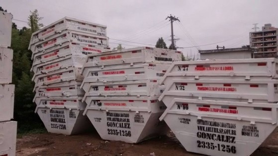 Aluguel de Caçamba Estacionária para Construção