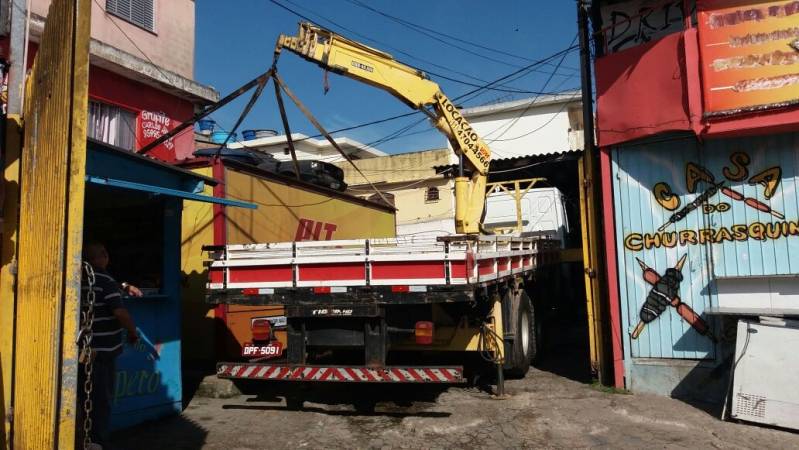 Aluguel de Caminhão Munck para Transporte