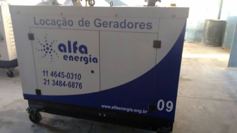 Aluguel de Gerador 40 Kva