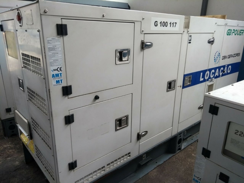 Aluguel de Geradores Cummins 65kva