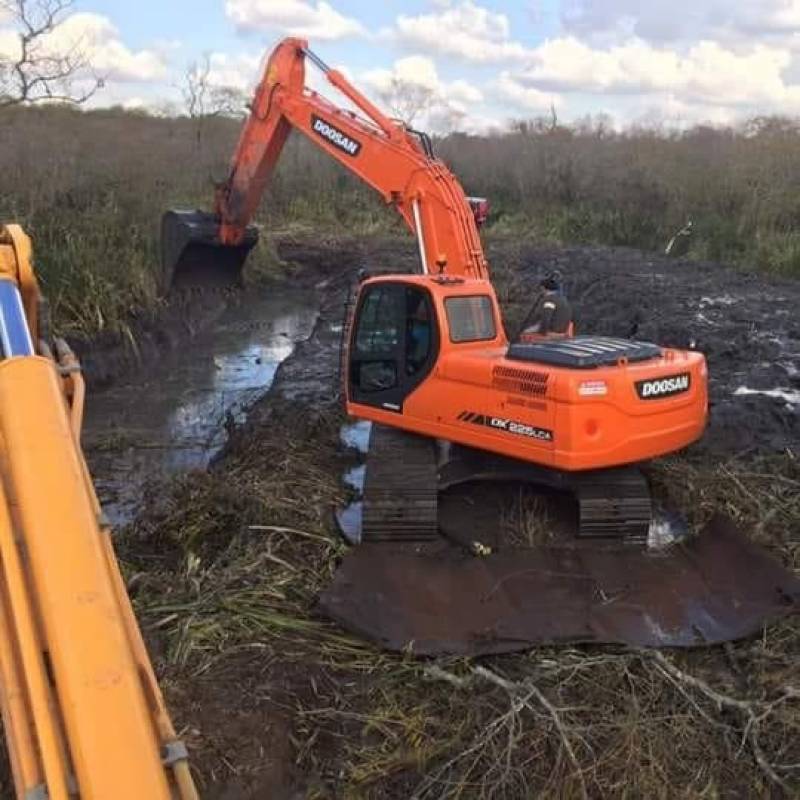 Aluguel de Máquinas Escavadeira para Construção