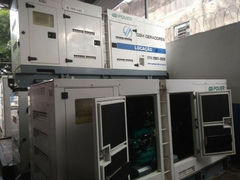 Aluguel Gerador 180 Kva