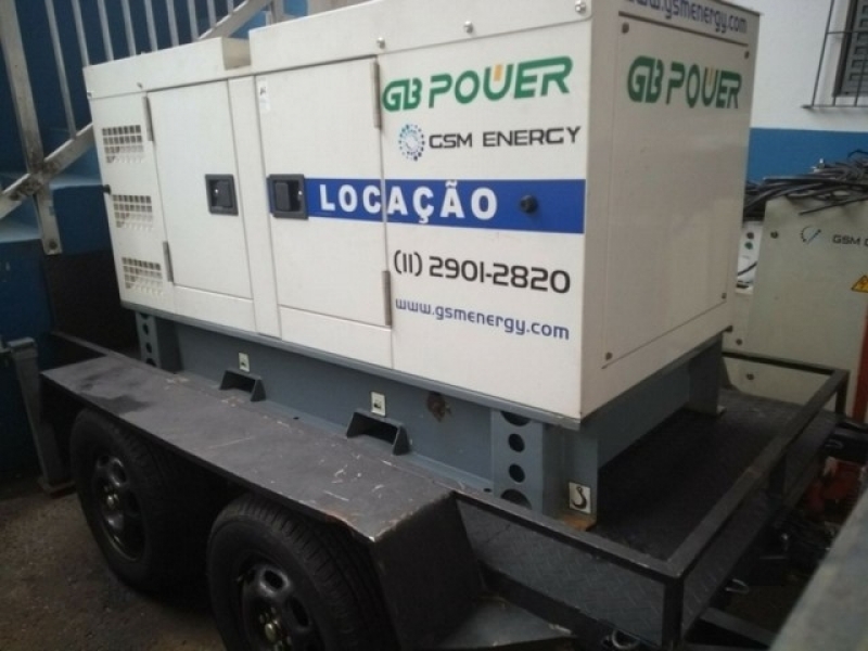 Aluguel Gerador de Energia