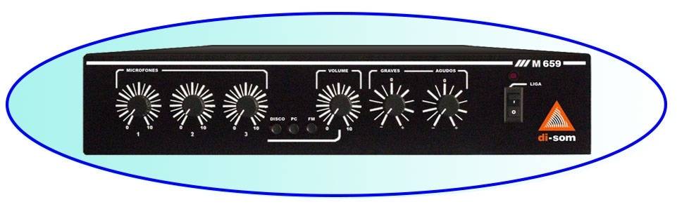 Amplificador de Som Profissional