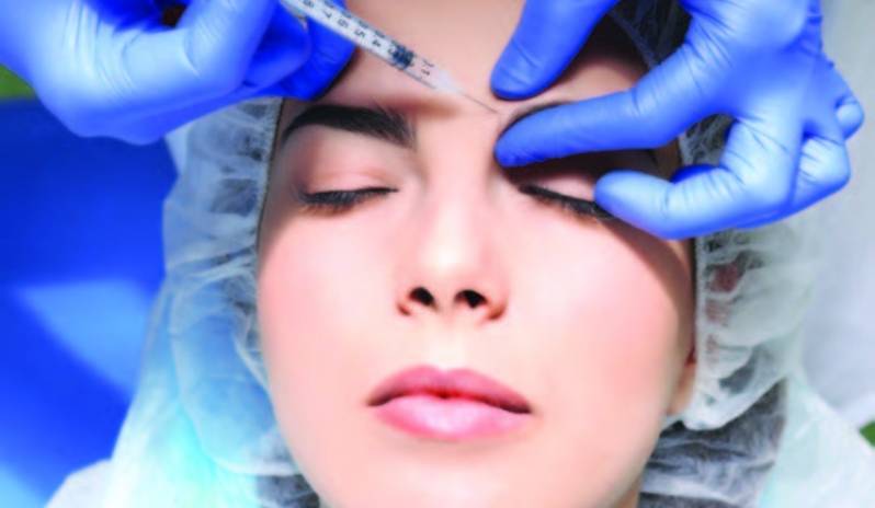 Aplicações de Botox Testa