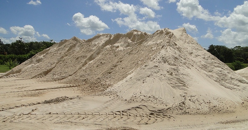 Areia Fina para Reboco