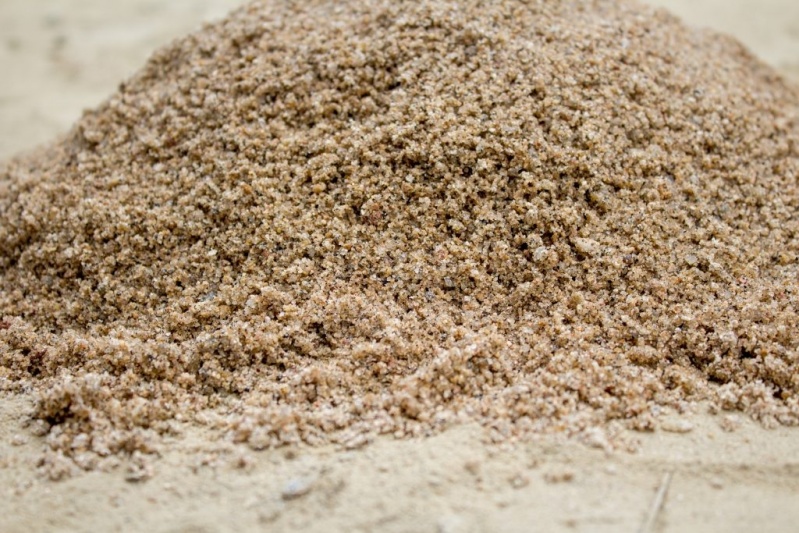 Areia Lavada para Construção