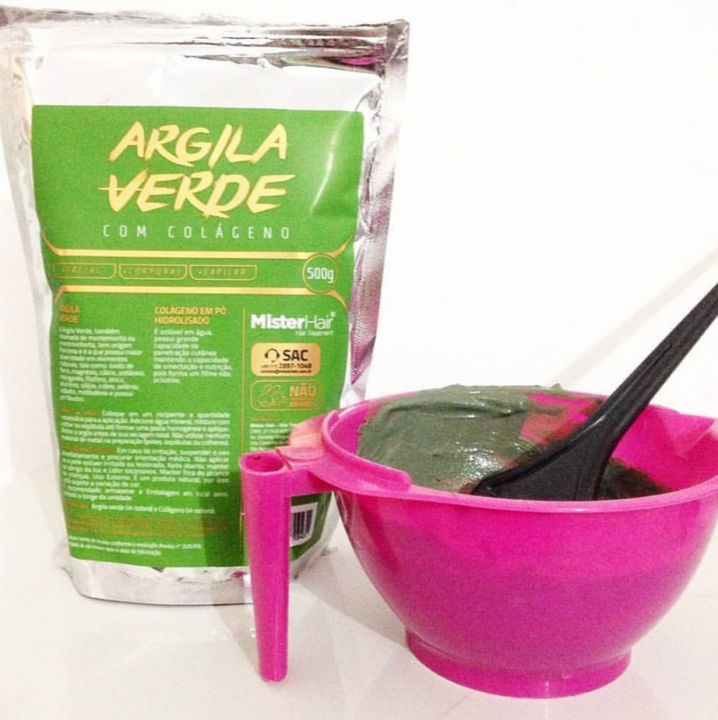 Argila Verde para Caspa