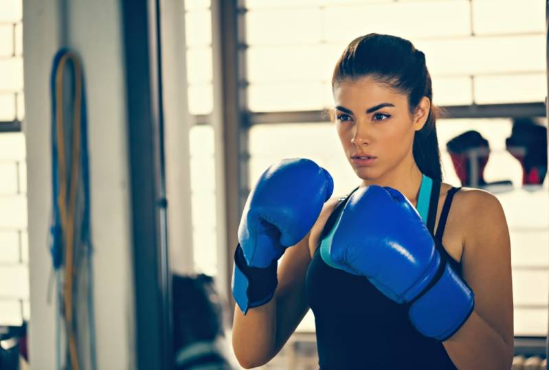 Aula de Boxe Fitness