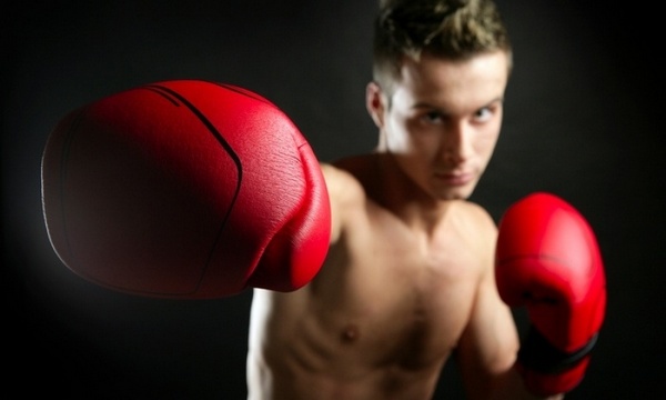 Aula de Boxe na Academia