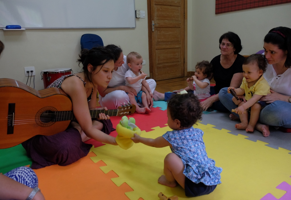 Aula de Musicalização para Bebês