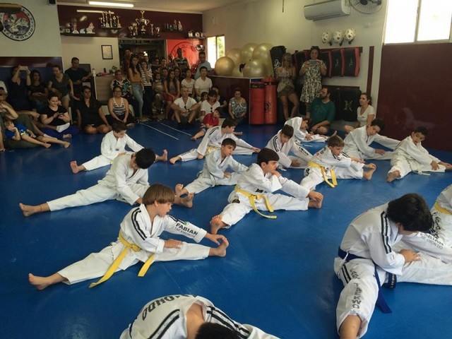 Aula de Taekwondo