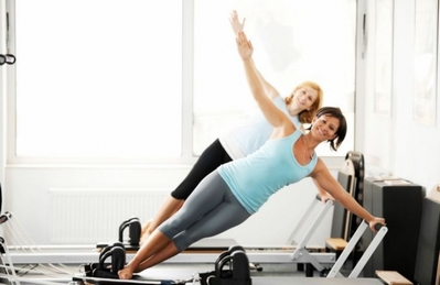 Aulas de Pilates e Yoga