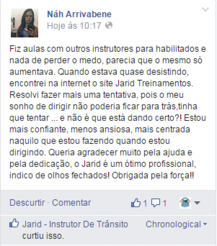 Auto Escola com Aulas de Direção Personalizada