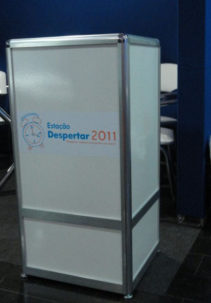 Backdrop de Alumínio