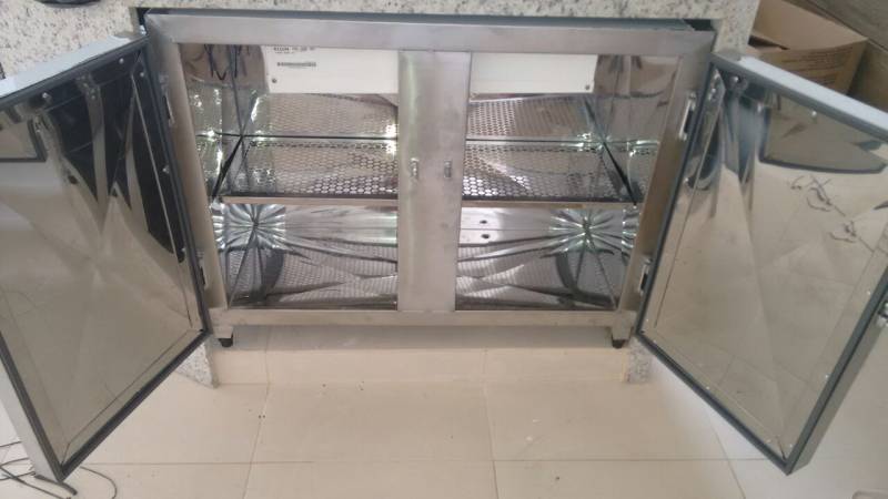 Balcão de Inox Refrigerado para Bolos