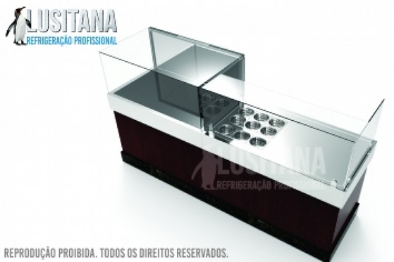 Balcão Térmico para Cozinha Industrial