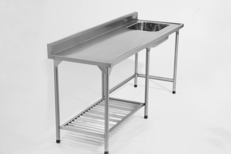 Bancada de Inox com Gaveta