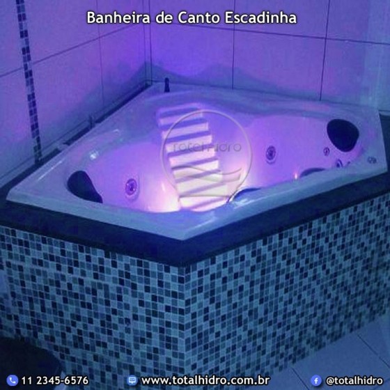 Banheira de Canto Funda