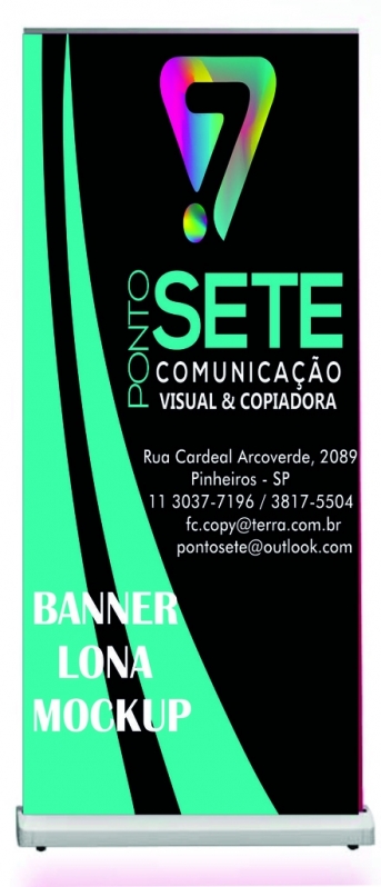 Banner Lona com Impressão Digital