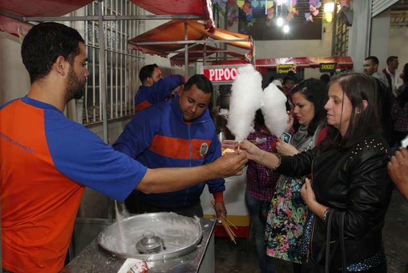 Barraca de Algodão Doce para Evento