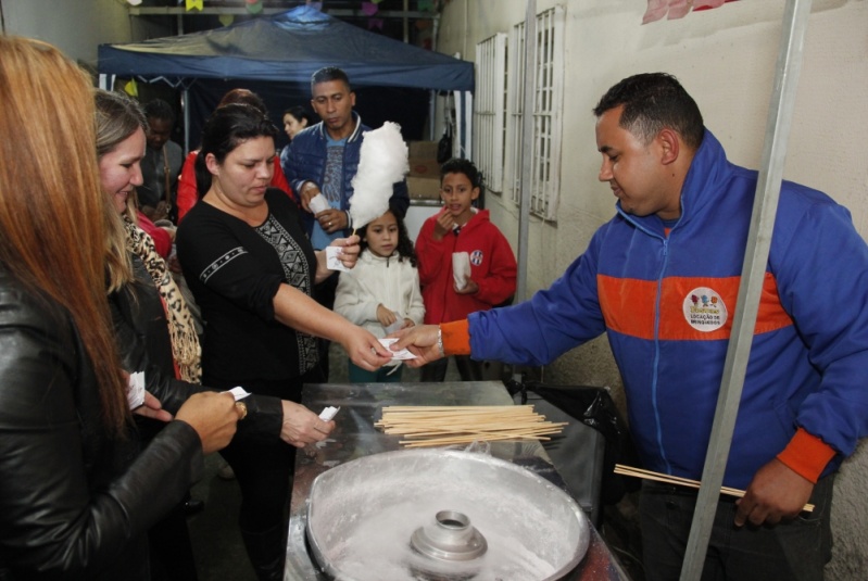 Barraca de Algodão Doce para Festa Infantil