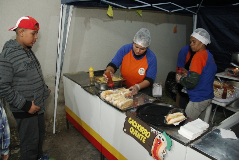 Barraca de Comida para Festa Infantil