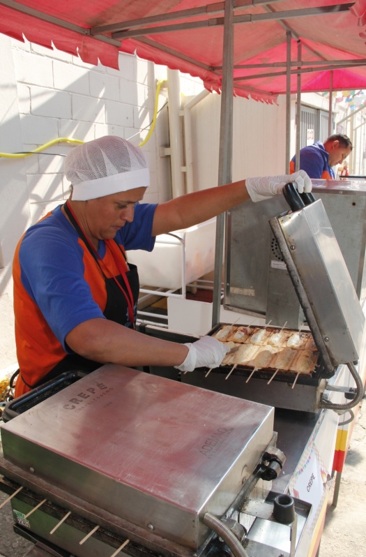 Barraca de Crepe para Aniversário