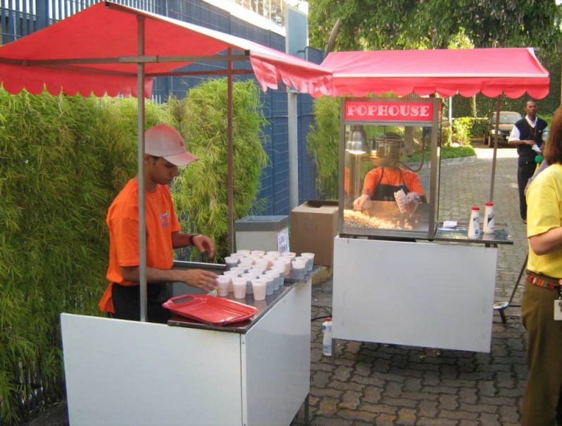 Barraca de Pipoca para Festa