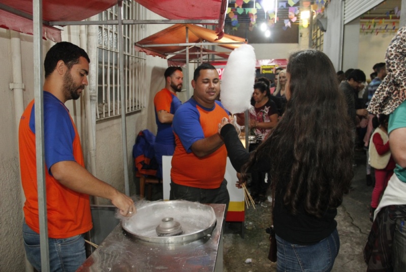 Barraquinha de Algodão Doce para Casamento