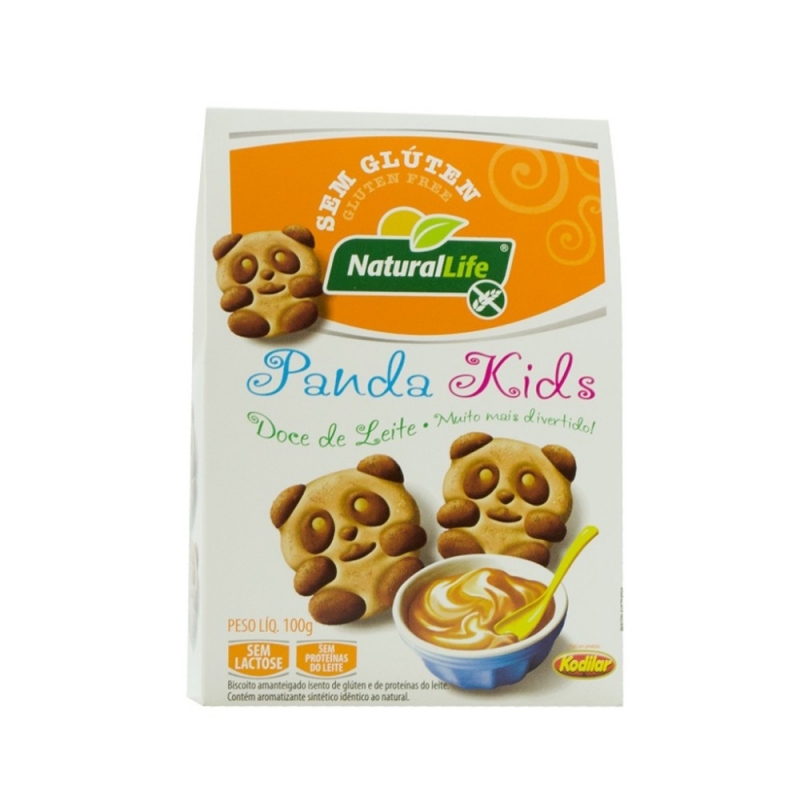 Biscoito Natural Life 100g Panda Kids