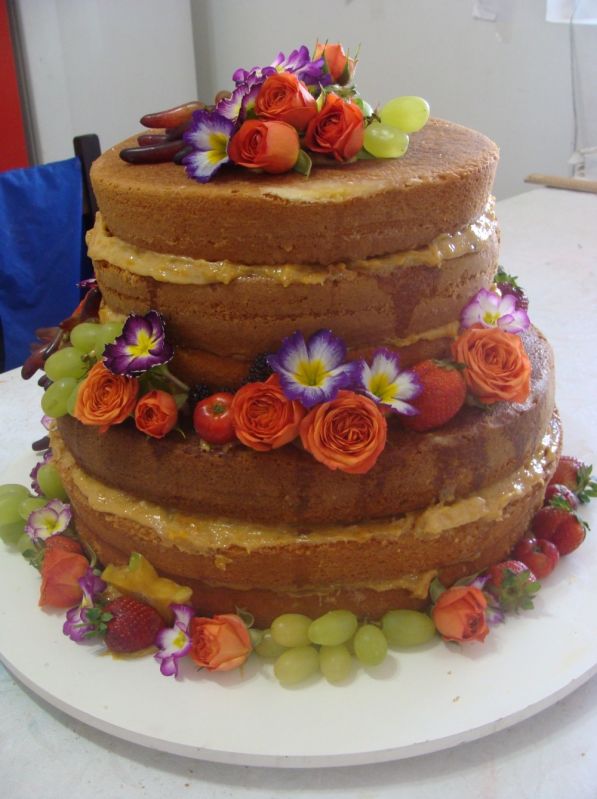 Bolo de Casamento Artístico