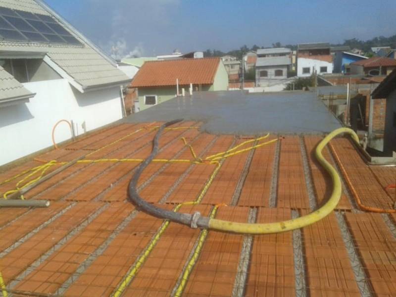 Bombeamento de Concreto para Laje Residencial