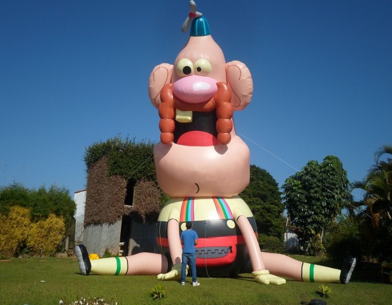 Boneco Inflável de Posto de Gasolina