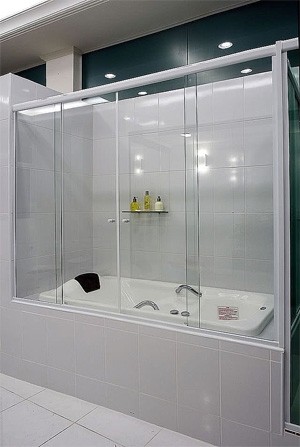 Box de Banheiro em Vidro Jateado