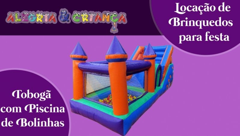 Brinquedos para Aluguel de Festa Infantil