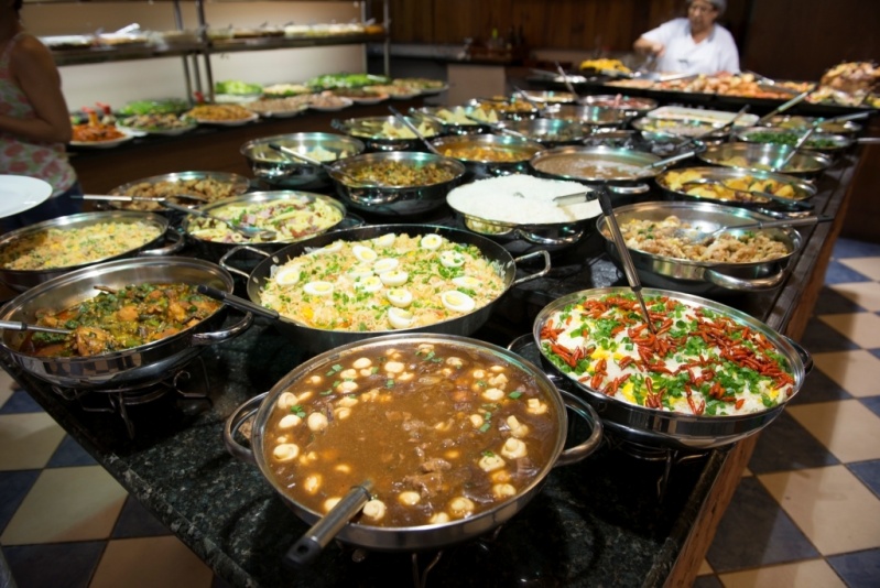 Buffet de Comida a Domicilio para Aniversário