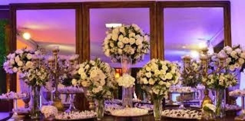 Buffet e Decoração a Domicílio para Casamento