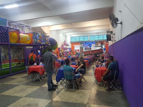 Buffet Infantil com Brinquedo