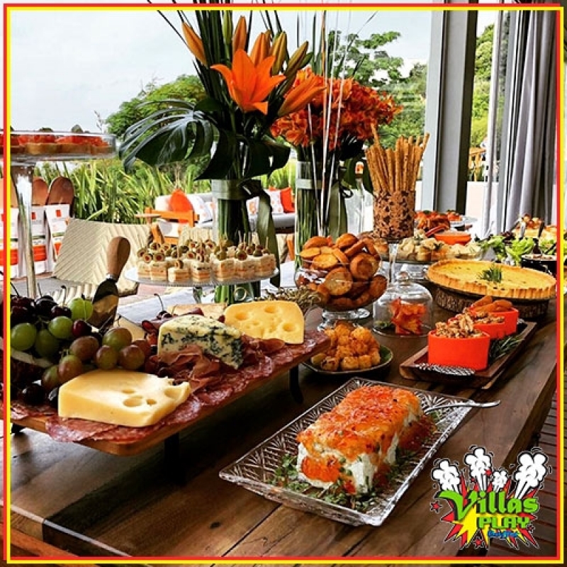 Buffet para Evento Corporativo Treinamento