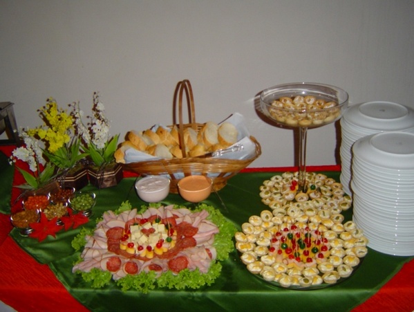 Buffet para Festa Natalina