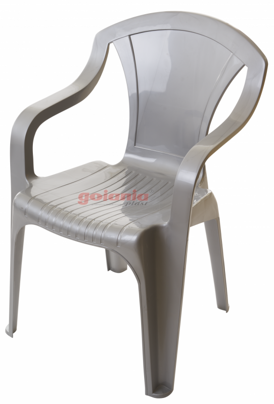 Cadeira com Braço de Plástico para Igreja