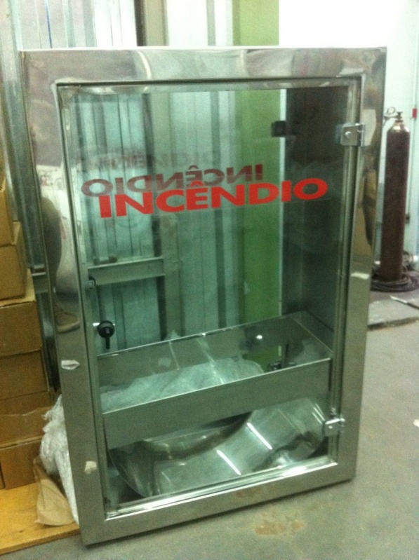 Caixa de Hidrante Aço Inox