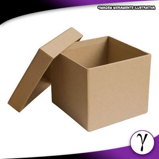 Caixas de Papelão Pardo e Branco